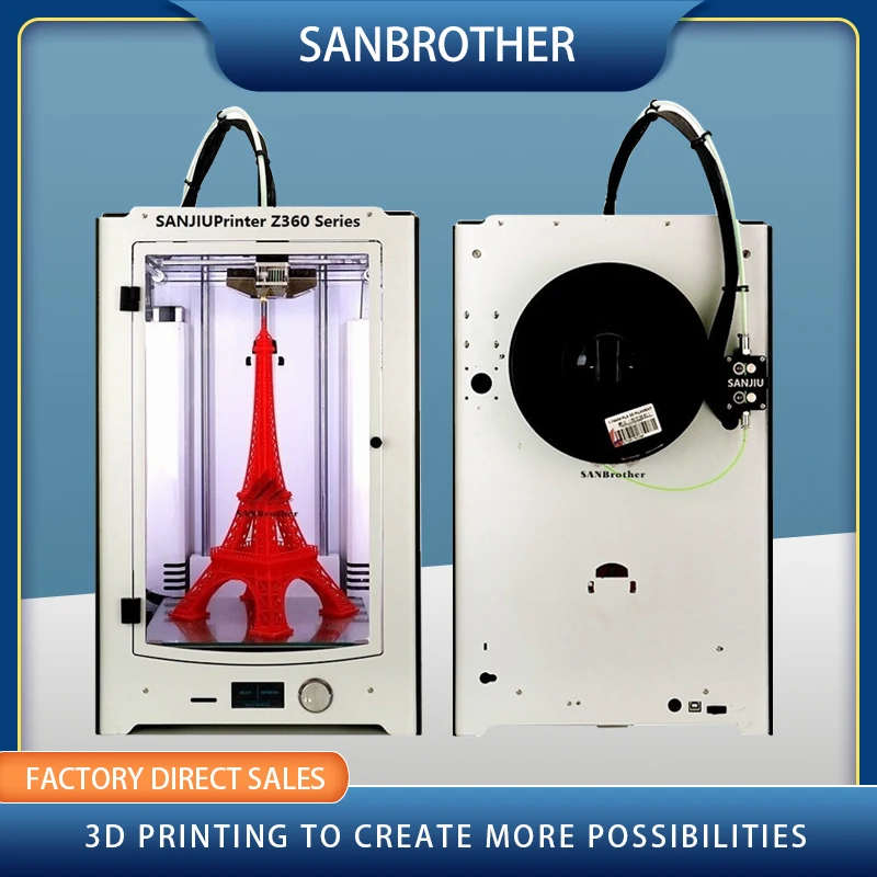 

SANJIUPrinter3 Z360 3D Printer Newest 2016 DIY KIT For UM2+ UM2 Extended Auto Leveling 3D Printer Include All Parts.