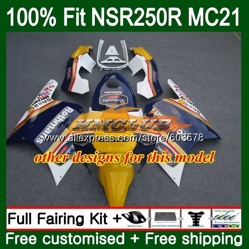 Инъекция для HONDA NSR250R MC21 PGM3 1990 1991 1992 1993 желтый 101CL.21 NSR 250 R NSR250 RR 250R 90 91 92 93