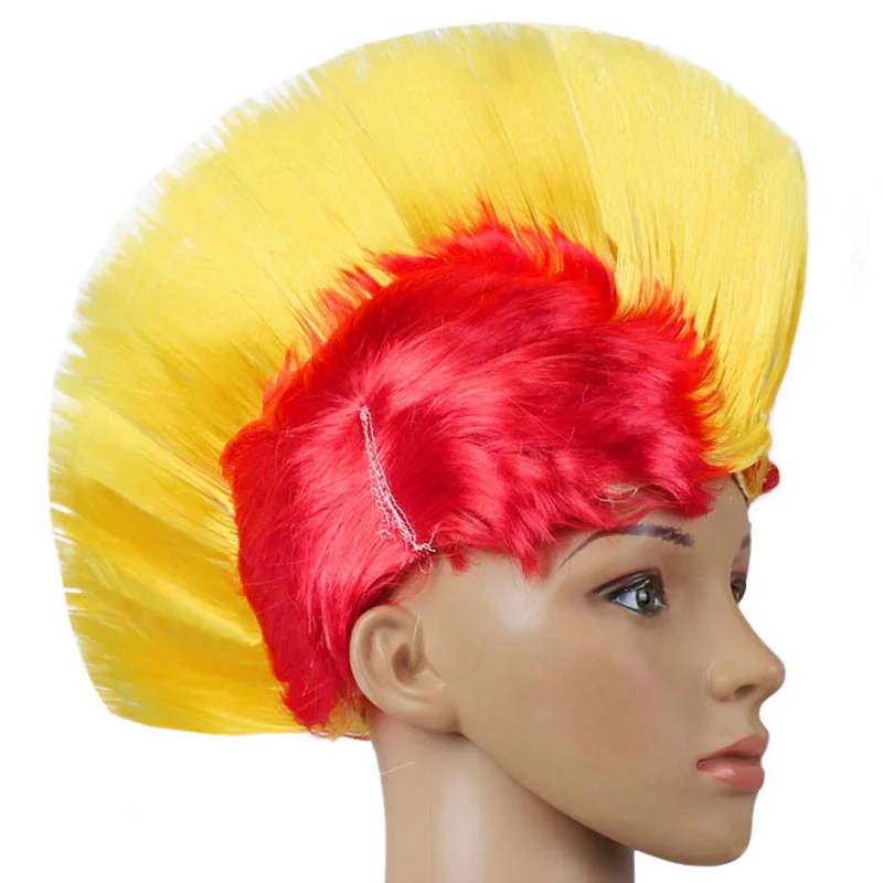 

Clown Modeling Punk Wig Props Hats Fluffy Party Halloween Wedding Comb Dance Dress Bar Hat Performance Hair Funny Cocks