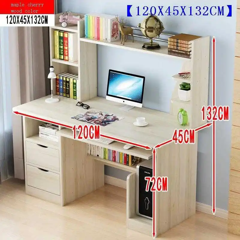 

Office Pliante Stand Standing Tisch Portatil Mesa Para Notebook Bed Tablo Desk Computer Laptop Bedside Table With Bookshelf