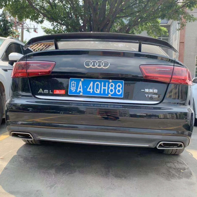 Автомобильный спойлер для заднего крыла из углеродного волокна AUDI A3 S4 A5 A6 A7 A8 TT R8