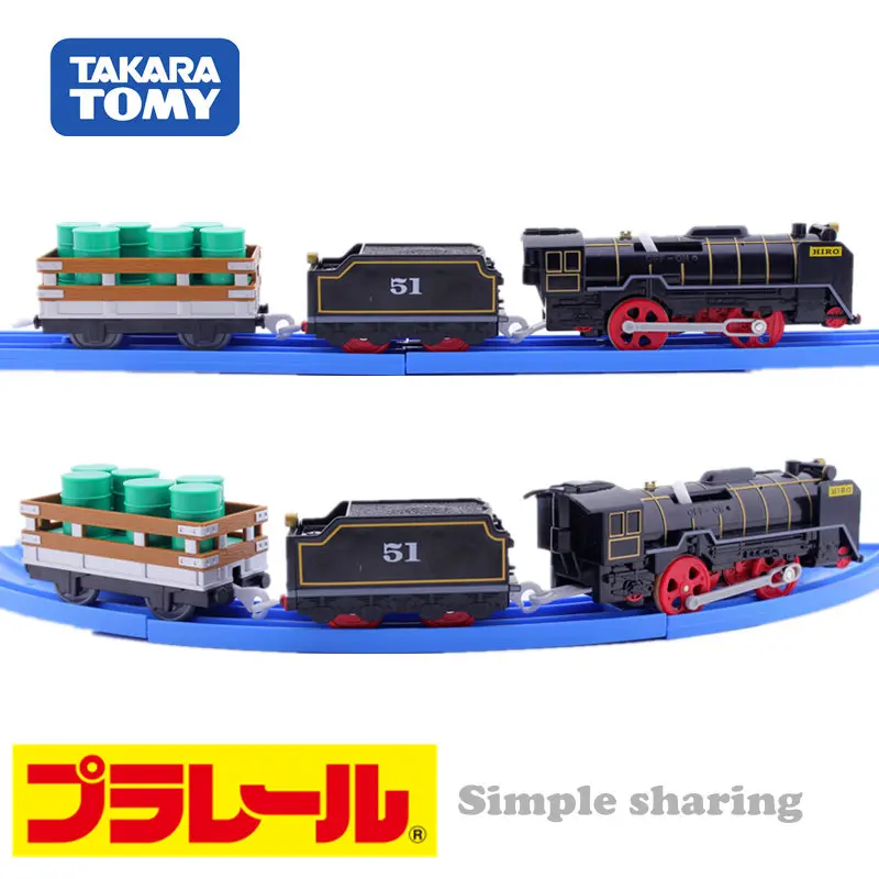 Takara TOMY Tomica Plarail TS 07 TRACKMASTER HIRO модель поезда Набор Горячие популярные детские