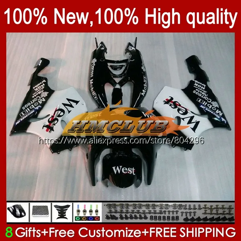 

Корпус для KAWASAKI ZX7R ZX-750 ZX 7R 1996 1997 1998 1999 80No.13 ZX-7R ZX750 ZX 750 7 R 2000 Черный Запад 2001 2002 2003 обтекатель