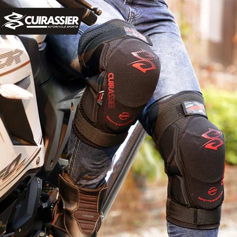 Cuirassier мотоциклетные наколенники для мотороллеров спортивные защитные дорожного