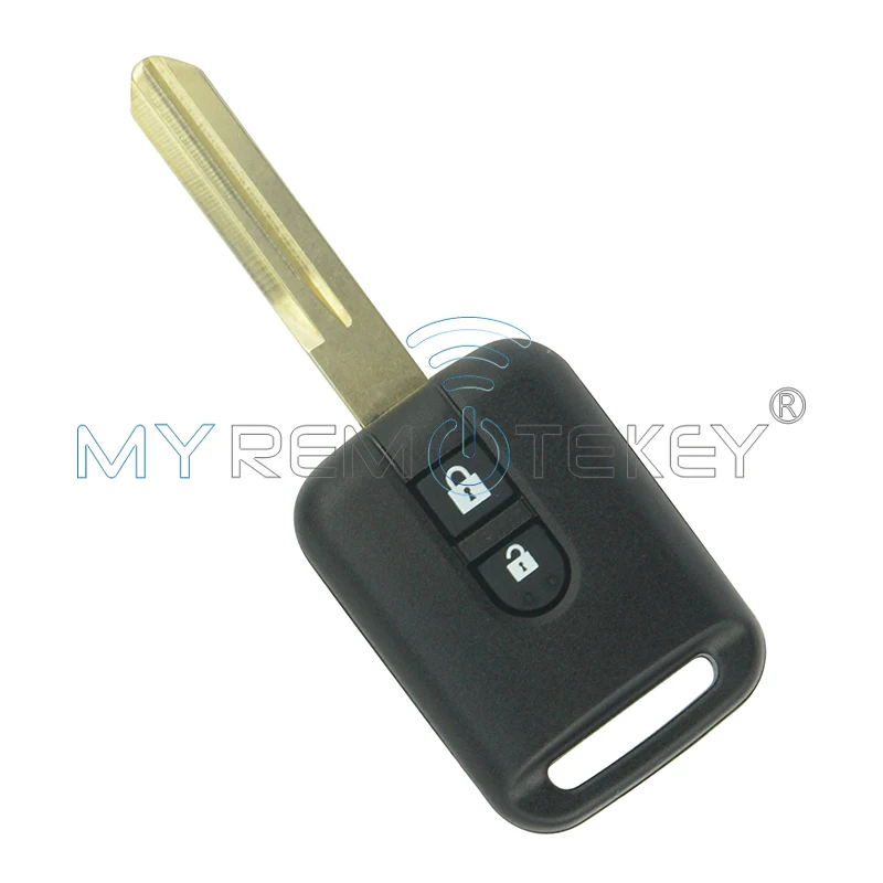 Дистанционный ключ с 2 кнопками 315 МГц без чипа для Nissan Micra Navara Almera Qashqai Patrol X trail