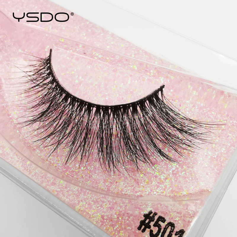 YSDO, 1 пара, 3D, норковые ресницы, пушистые, драматические ресницы, макияж, вытянутые, норковые ресницы, натуральные, длинные, накладные ресницы, толстые, искусственные ресницы
