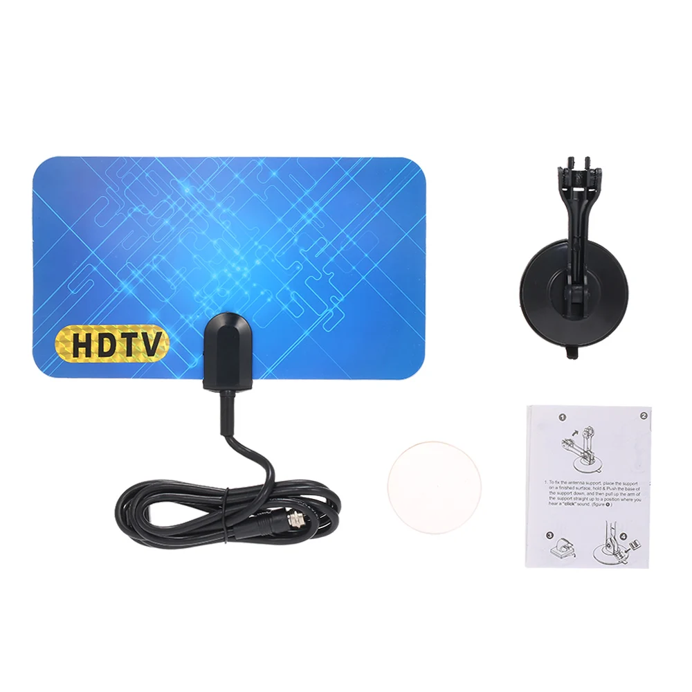 LAN-1030 комнатная цифровая ТВ антенна HD TV 470-860 МГц с преобразователем телевизионные