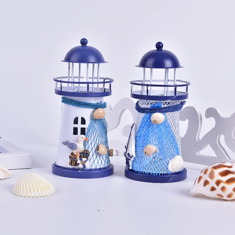 Винтажный держатель для железной Свеча башня в средиземноморском стиле