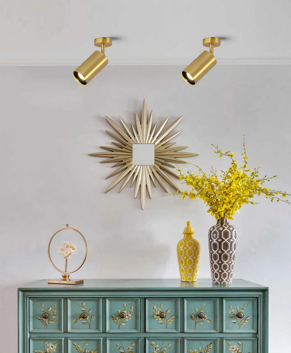 $12.87 Surface Mounted 360° Rotatable LED Ceiling Track Downlight 5W 7W 9W 12W 15W GU10 Bulb Replaceable Spot Light