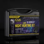 10% скидка Лидер продаж NITECORE UV + светильник свет CREE XP-G2 LED CU6 Охотничий комплект снаряжение правоохранительные военные фонари набор фонарей