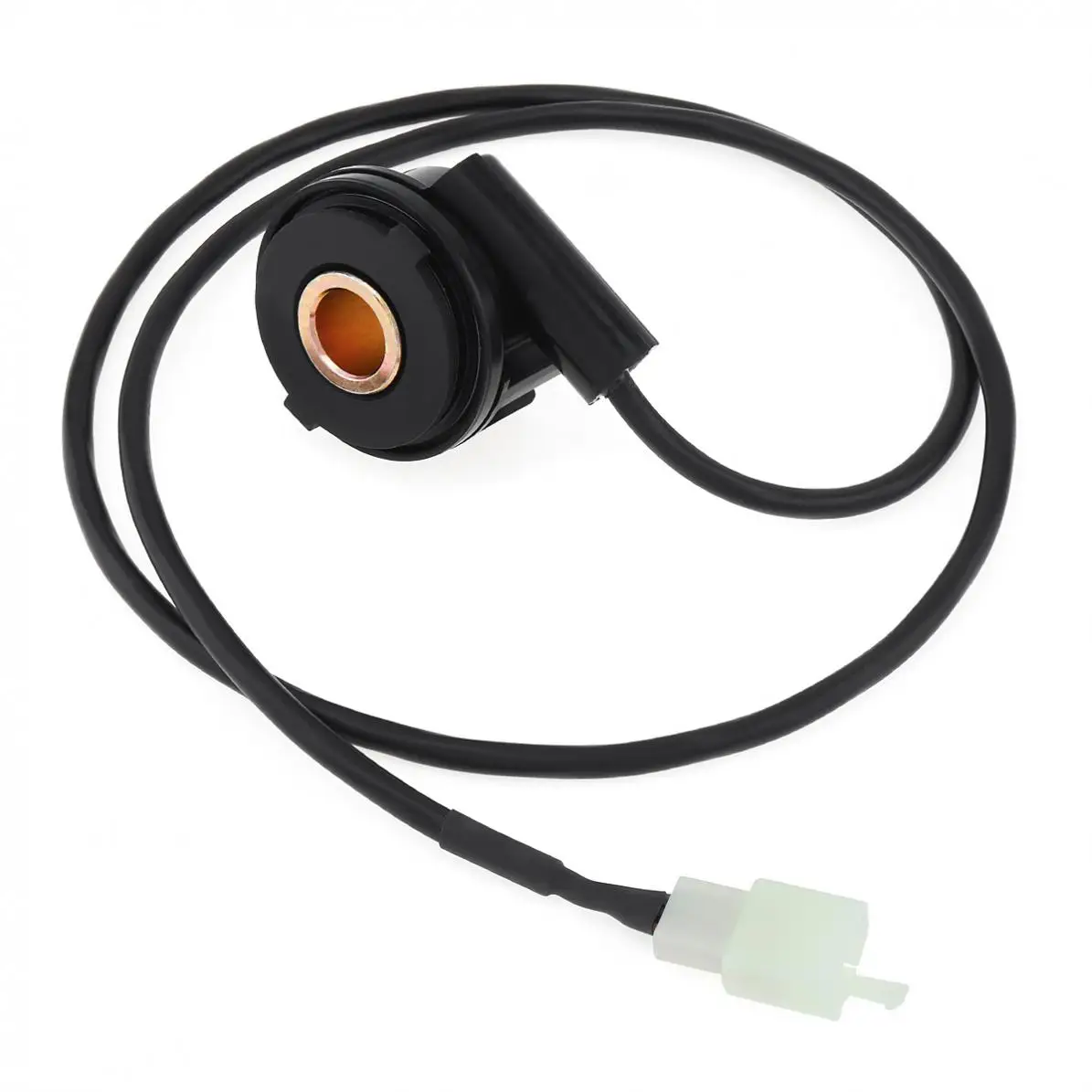 12V черный Универсальный Цифровой мотоциклетный одометр спидометр Сенсор провода