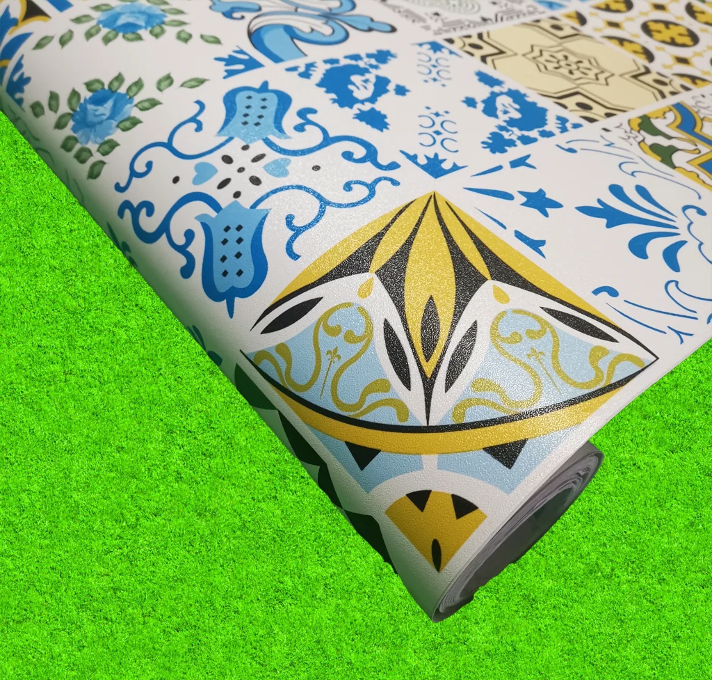 

Europe Floor Sticker Vinyl Self Adhesive Water and Oil Proof Wallpaper for Kitchen Removable Peel and Stick Decor Wall Stickers