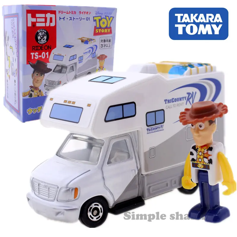Модель автомобиля для отдыха Takara Tomy Tomica Ride On Toy Story 4 |