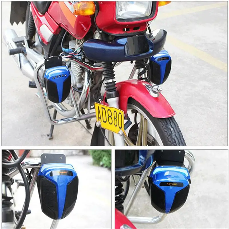 

12V Motorcycle Speaker Bluetooth 4.0 Super Loud Speaker Waterproof Subwoofer Motorcycle Audio Support USB TF