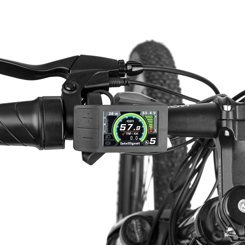 Электровелосипед TFT LCD 500C дисплей индикатор скорости компьютер для Bafang 8FUN Средний