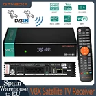 DVB-S2 декодер GTMEDIA V8X спутниковый ТВ-приемник H.265 Full HD 1080P Встроенный приемник WiFi CA слот Scart ТВ-приставка тюнер CCam