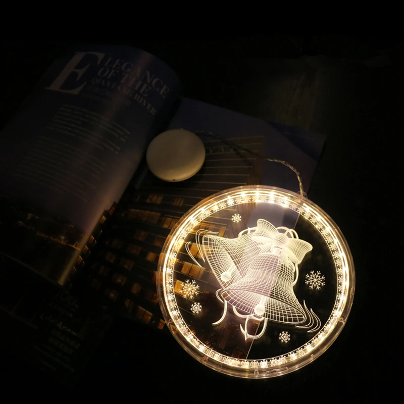 

Christmas Ornaments Light String Garlands Battery Powered New Year's Decor 2021 Christmas Decorations for Home Navidad Xmas Gift