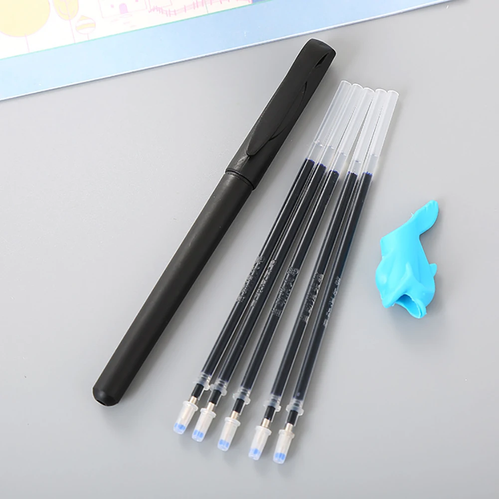 7 шт невидимые чернила Волшебная шариковая ручка набор для пополнения школьные