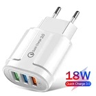 Универсальное быстрое зарядное устройство usb 3,0 для планшетов iphone13 12 11 samsung huawei