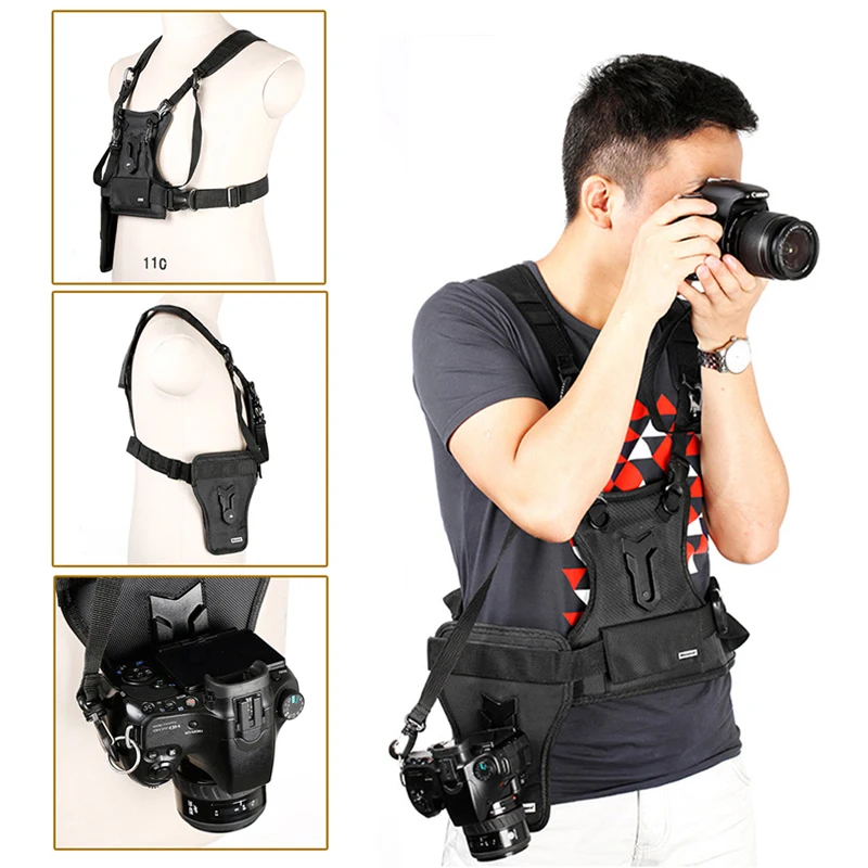 Ремень кенгуру для камеры универсальный жилет ремень система кобура мягкий