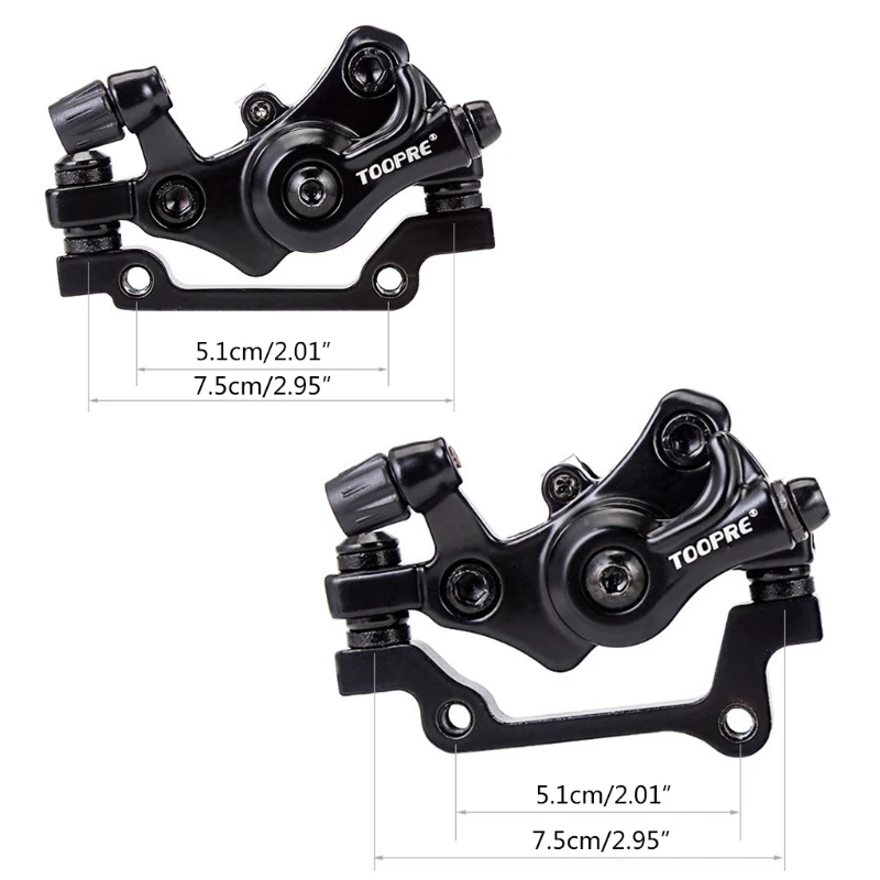 

Mechanical Disc Brake Calipers with Resin Pads Road Bike Line Pulling Disc Brake Cycling Sports Bicycle Modification Accessories