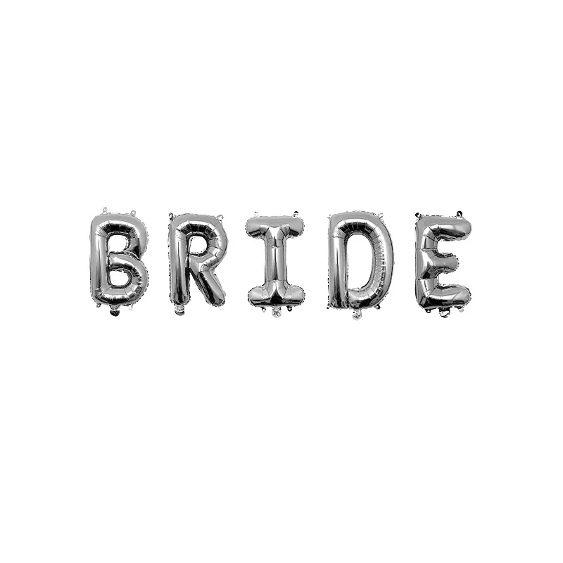 5 шт. фольгированные шарики для надписи Bride To Be | Дом и сад