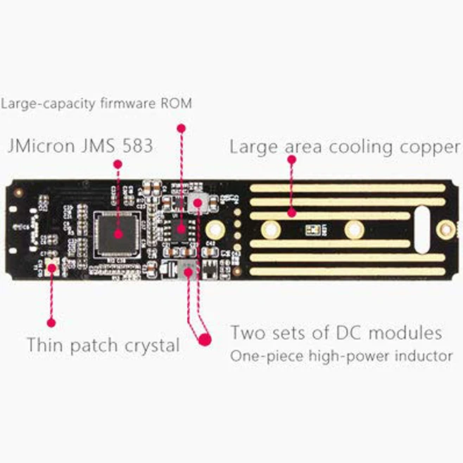 M.2 Nvme Ssd на Usb адаптер карту типа a высокая производительность 10 Гбит/с 3 1 Gen 2