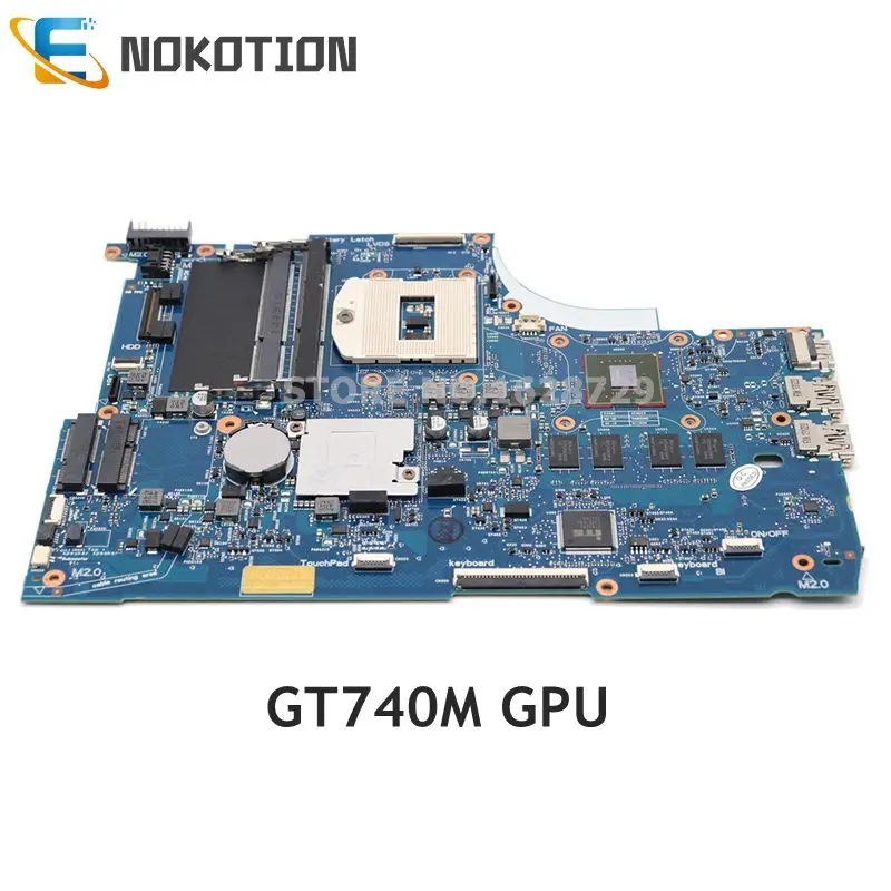 NOKOTION 720566-501 720566-001 749753-001 for HP ENVY 15 15T-J000 15T-J100 PC Motherboard GT740M GPU DDR3L | Компьютеры и офис