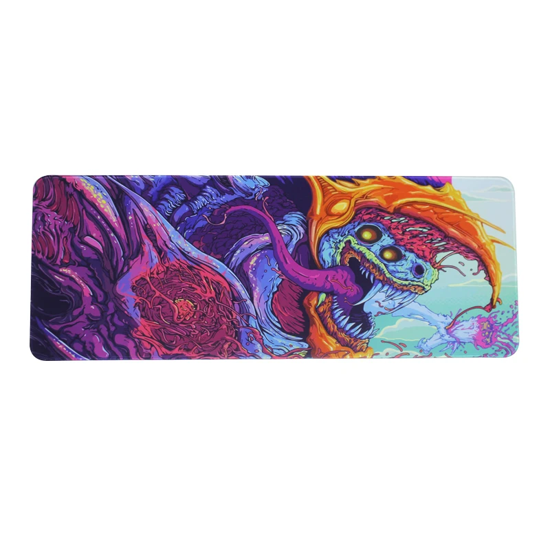 800*300*2 мм XL большой игровой коврик для мыши CS GO Hyper Beast клавиатура Коврик для мыши стол ПК ноутбук коврик для мыши