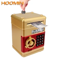 hoomin cash coins saving box atm password money boxes auto scroll paper banknote automatic deposit electronic piggy bank