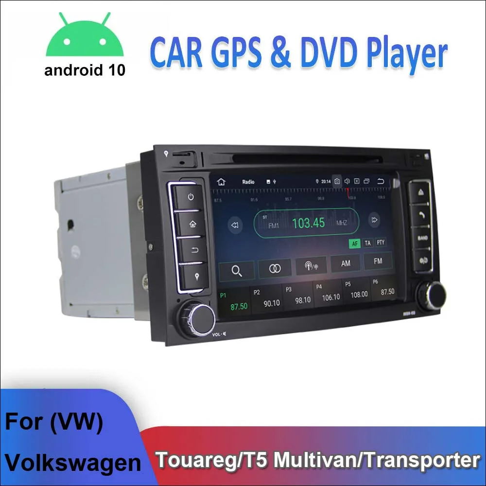 Автомагнитола для Volkswagen Touareg/T5 мультифургон/VW Transporter 2004 ~ 2008 Android DSP Carplay авто CD