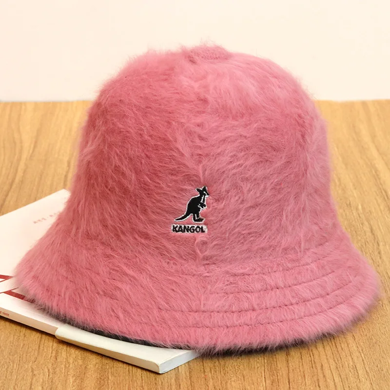 Панама Kangol для мужчин и женщин многоцветная шапка-кенгуру кроличий мех 11 цветов