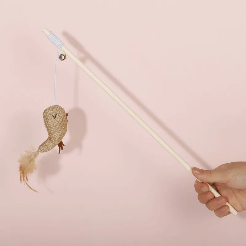 Домашнее животное игрушка для кошки &quotДразнилка&quot мульти Цвет браслеты из