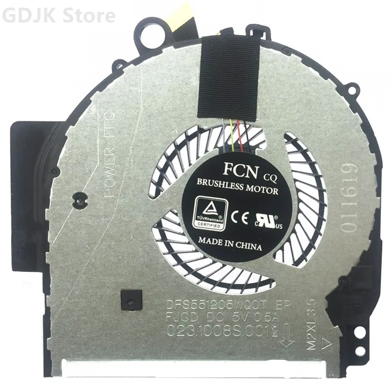 

New Original CPU Cooling Fan Cooler For HP Pavilion X360 14-BA 924281-001 924282-001 DFS551205WQ0T-FJGD NBA-14P FSFTB5M