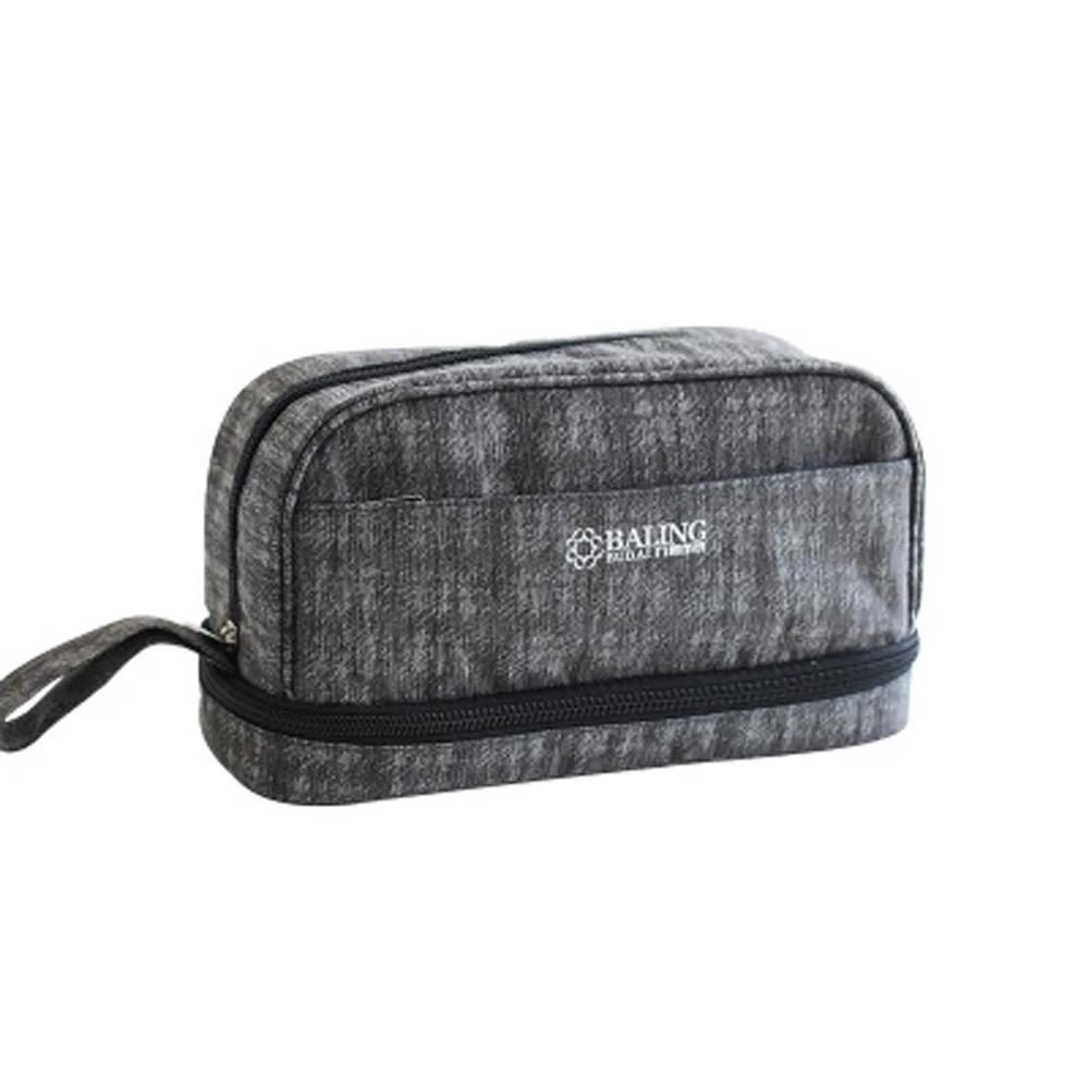 

New fashion leisure Oxford cloth travel wash bag waterproof fashion cosmetic bag for men and women
