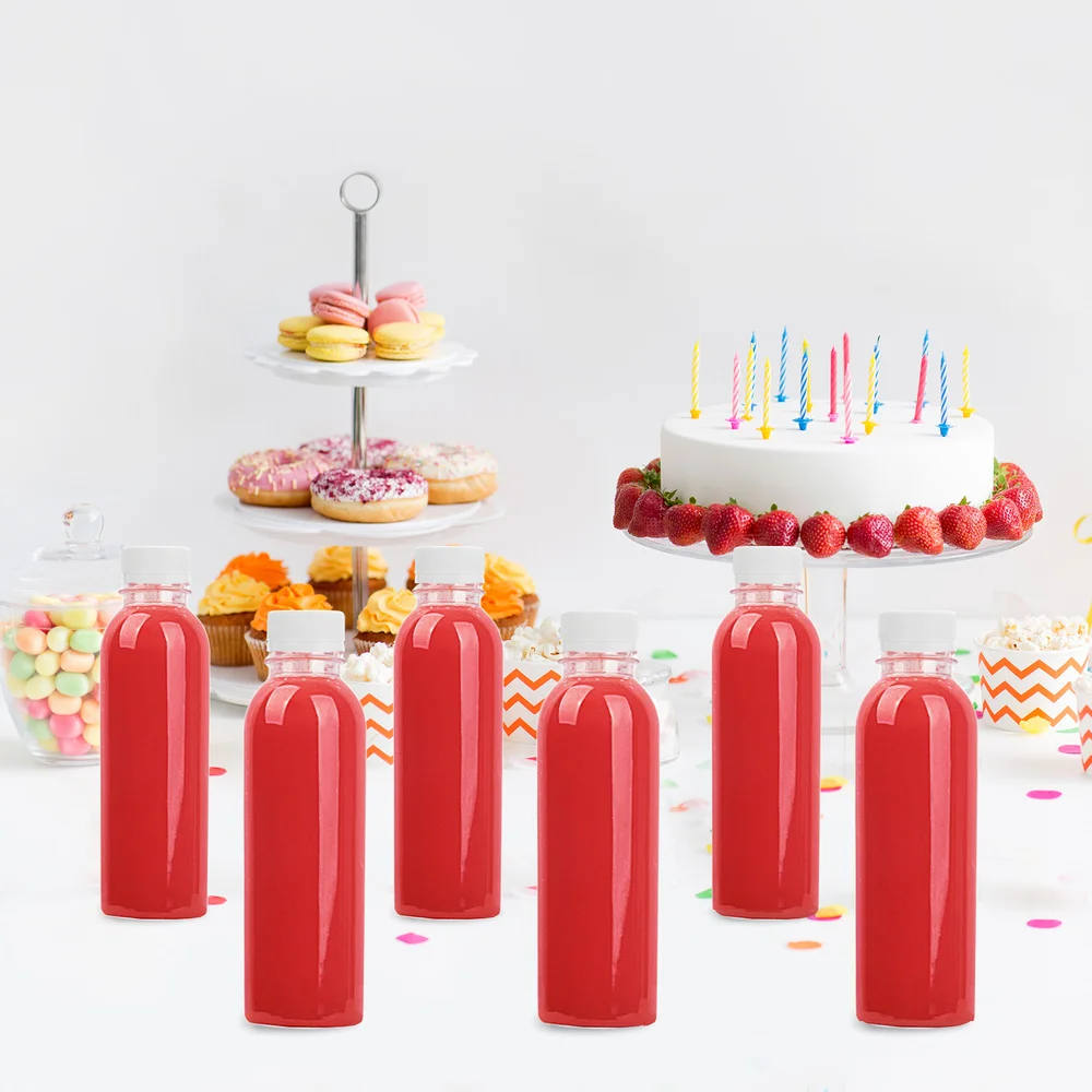 

1 Set 20 Pcs 250ML Empty Bottles Beverage Bottles (Transparent)
