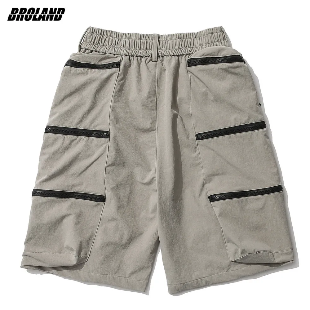 

Short Men Basketball Letters Print 2021 New Summer Hip Hop Oversized Polyester Casual Harajuku Streetwear Mesh Holes Short
