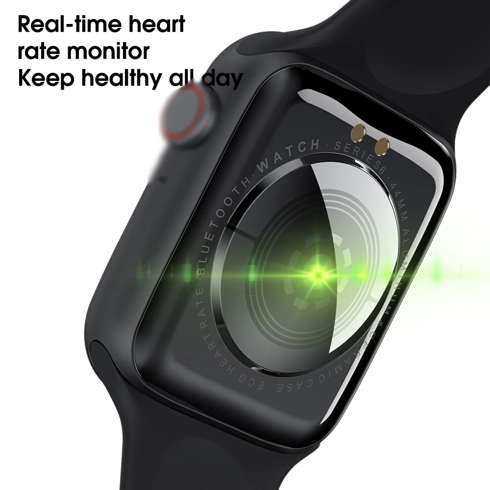 

Smart Watch Women Men IWO W26 Full Touch Electronic Sports Watch Smart Watch Blood Pressure Heart Rate Applicable to Android IOS