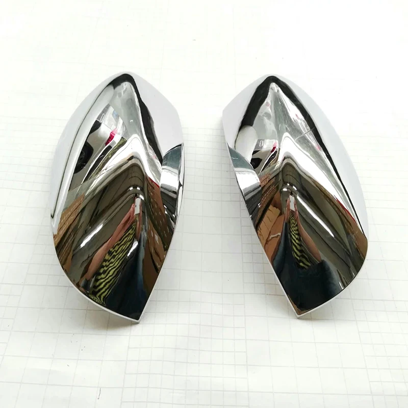 

ABS Chrome Accessories FOR Jeep Cherokee KL 2014 2015 2016 2017 2018 Car rearview mirror frame Cover Trim sticker