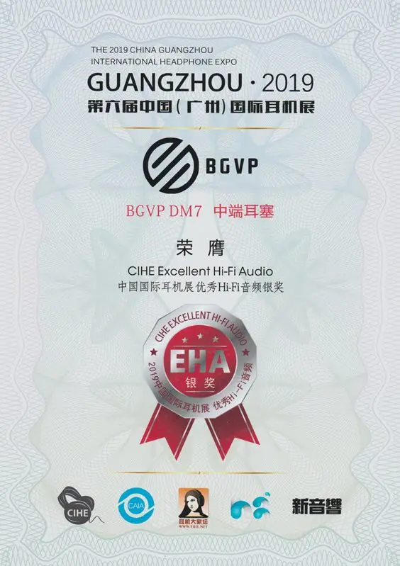 Наушники вкладыши BGVP DM7 6 BA Hi Fi наушники новинка 2019 индивидуальные драйверы IEM knowles