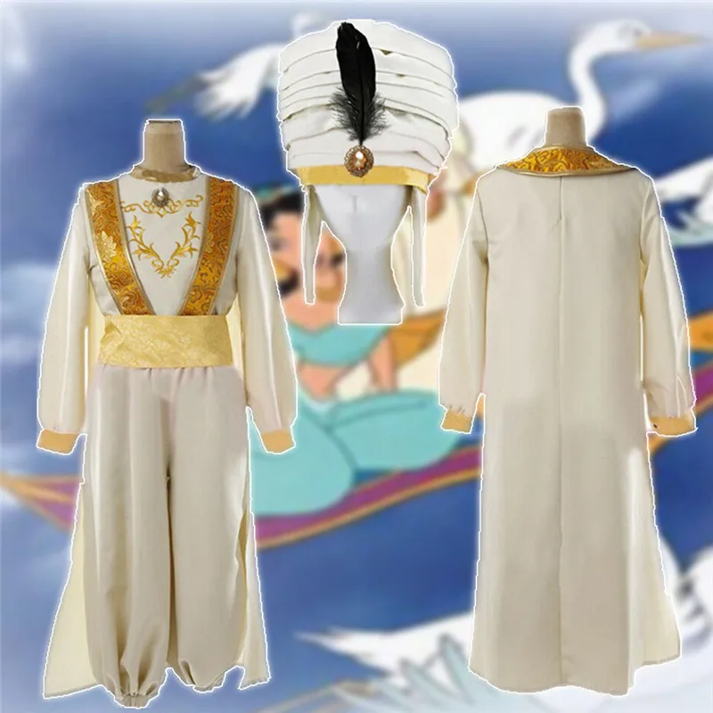 Aladdin and the Magic Lamp Алладин Косплей Костюм Хэллоуин костюмы для взрослых Жасмин
