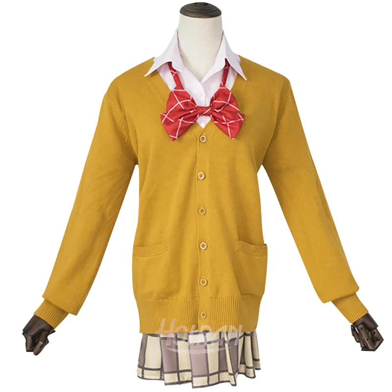 Костюм для косплея в стиле колледжа Аихара юзу повседневная одежда школьная