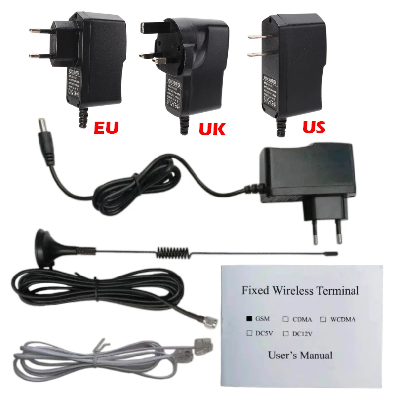 Фиксированный беспроводной терминал четырехдиапазонный GSM SIM-карта PhoneLine