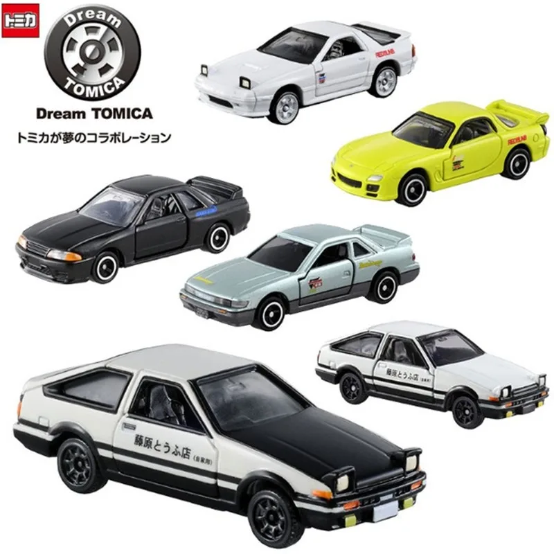 Коллекция Takara Tomy Initial D Dream Tomica черная модель автомобиля Lamborghini из сплава Nissan Silvia