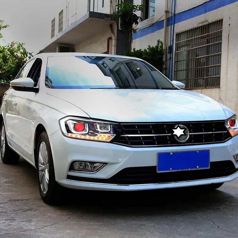 Дневные ходовые автомобильные Drl лампы Luces Led Para Автомобильные фары задние в сборе 16 для Volkswagen Bora|Фара авто
