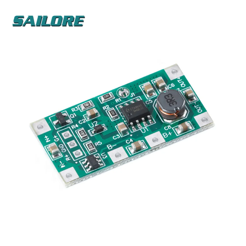 

5V 1A UPS Uninterrupted Power Supply Module 3.7V Polymer 18650 Lithium Battery Step Up Reverse Overvoltage Protection Board