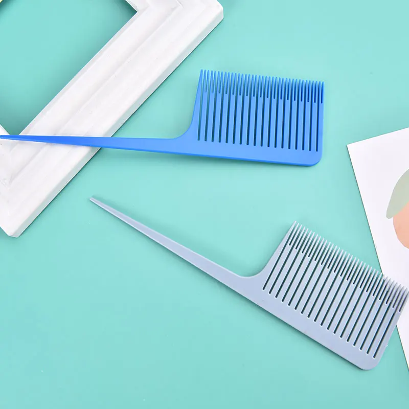 

1PC Profession Dyeing Comb Weave Comb Tail Pro-hair Dyeing Comb Weaving Cutting Combs Hair Brush for Hairdressing