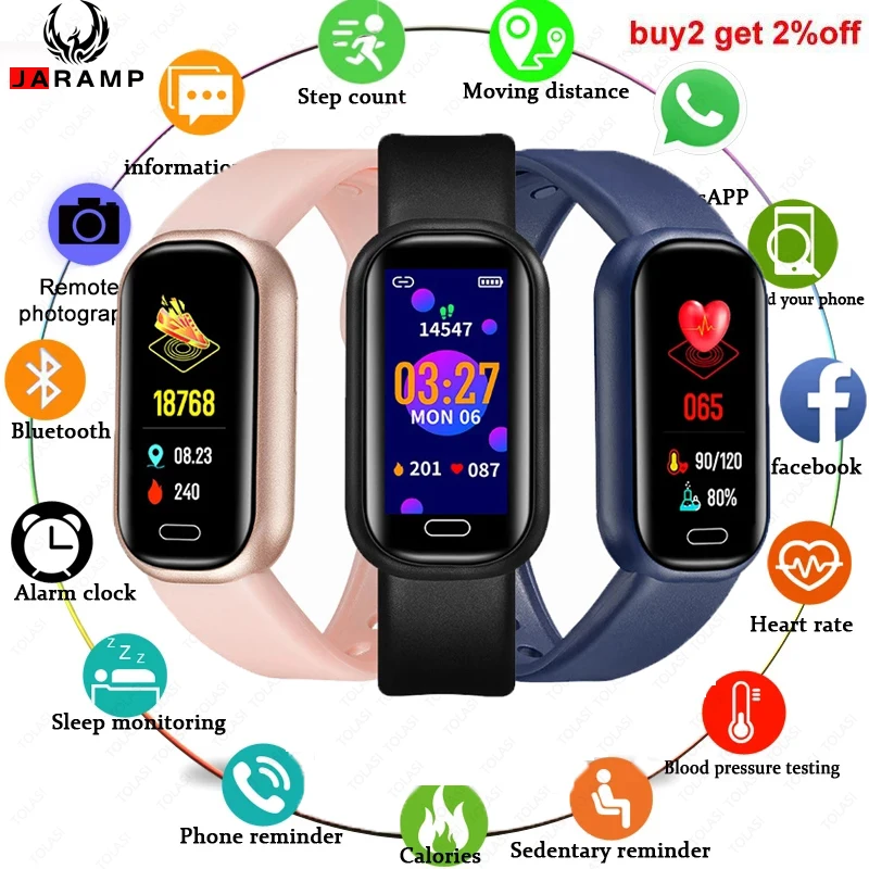 

Smart Watch Bluetooth Call Y16 Heart Rate Monitor Tracker Waterproof Smartwatch Fitness Bracelet Weather Push for Men Women Kid