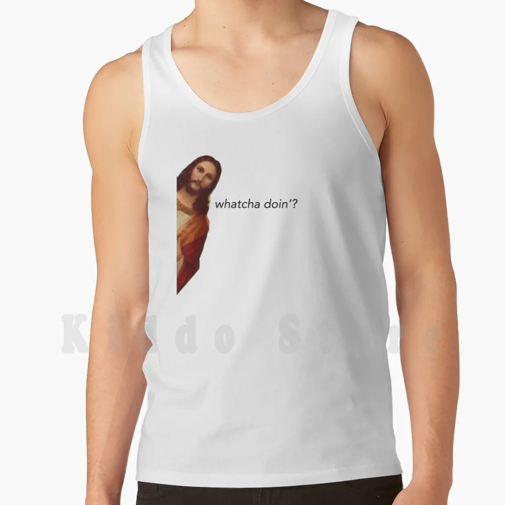 

Иисус, что делать Майка, жилет без рукавов, я увидел, что Иисус ватча, я смотрю вас, что Иисус