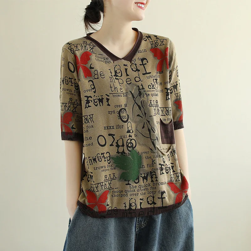 Max LuLu новинка 2020 летний корейский стиль женские пуловеры с принтом Женские